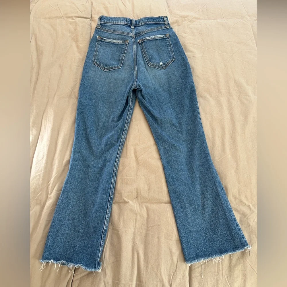 Abercrombie & Fitch Curve Love The Kick Flare Ultra High Rise 26/2 - Picture 5 of 9
